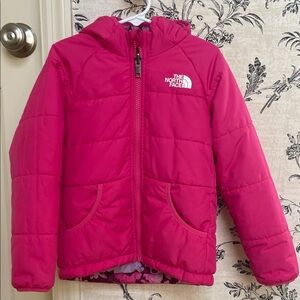 The North Face Fuchsia Hooded Jacket